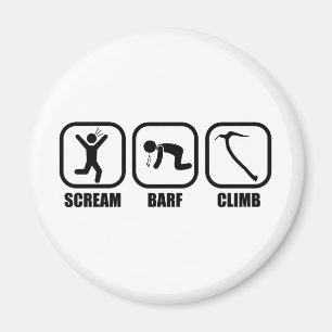 Imán Scream Barf Climb