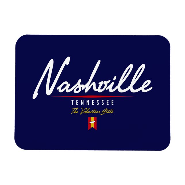 Imán Script de Nashville (Horizontal)