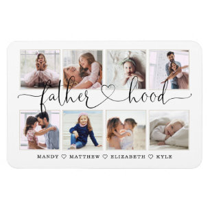 Imán Script de paternidad   Regalo Para El Collage de f