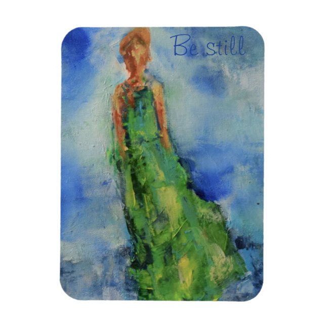 Imán Scripture magnet "Be Still" (Vertical)