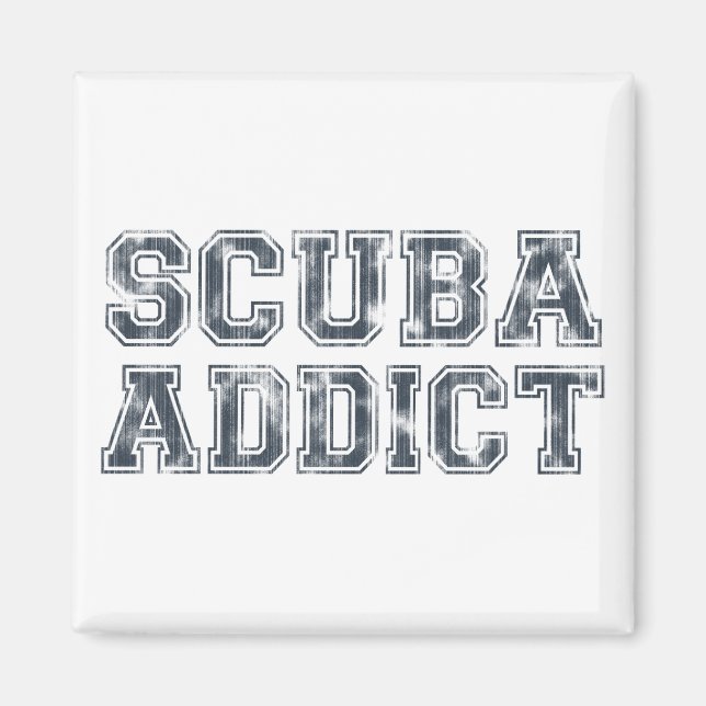 Imán Scuba Addict (Frente)