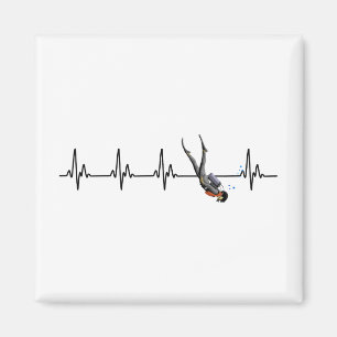Imán SCUBA Diving Hearbeat