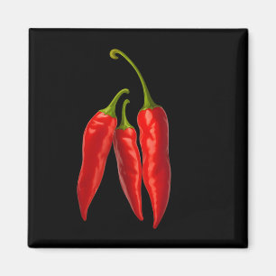 Imán Scy Hot Life Everyday with Red Chili Paper Graphic