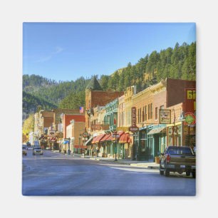 Imán SD, Deadwood, pueblo histórico dedicado a la miner