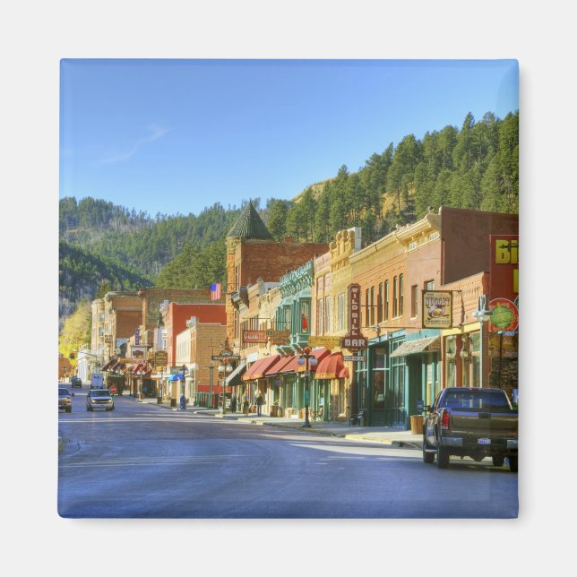 Imán SD, Deadwood, pueblo histórico minero de oro (Frente)