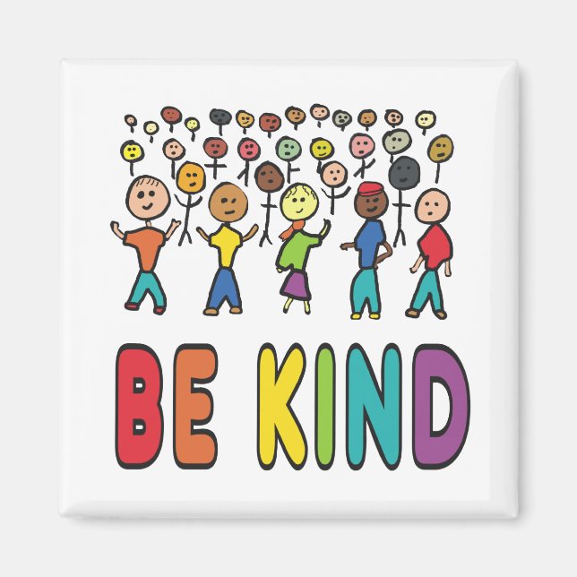 Imán Sé amable (Frente)