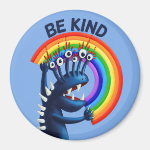 Imán Sé amable con el arcoiris