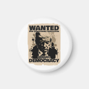 Imán Se busca Poster a Donald Trump, conde Georgia