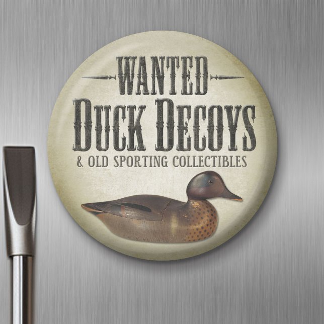 Imán Se busca - Viejos pozos de pato (Custom Magnet)
