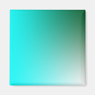 Imán Se descolora: Verde oscuro y azul claro
