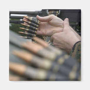 Imán Se dispararon más de 3.000 disparos desde M-240G