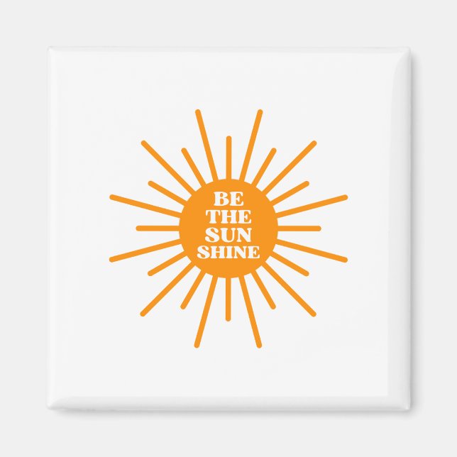 Imán Sé el sol (Frente)