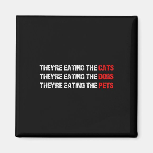 Imán Se están comiendo a los perros - Se están comiendo (Frente)