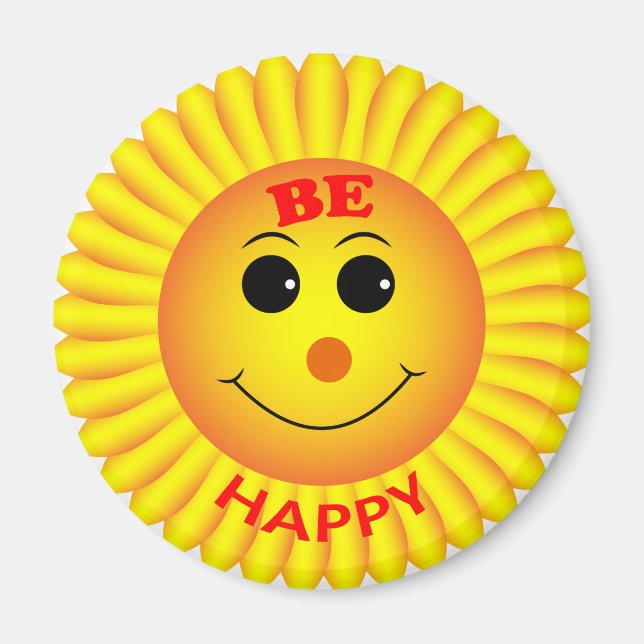 Imán Sé Feliz (Frente)