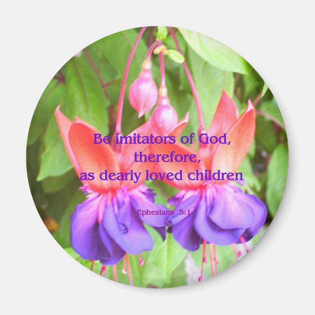 Imán Sé imitadores de Dios (Frente)