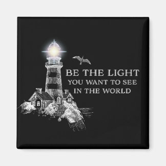 Imán Sé la luz que quieres ver en la camiseta mundial