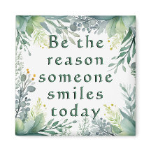 Sé la razón por la que alguien sonríe hoy Inspirad