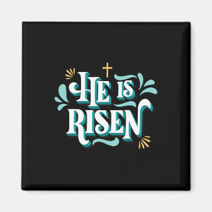 Imán Se Levanta Feliz Pascua Cristiano Cristo Jesús Bi