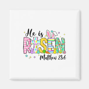 Imán Se Levanta Jesús Cristiano Feliz Pascua Niña