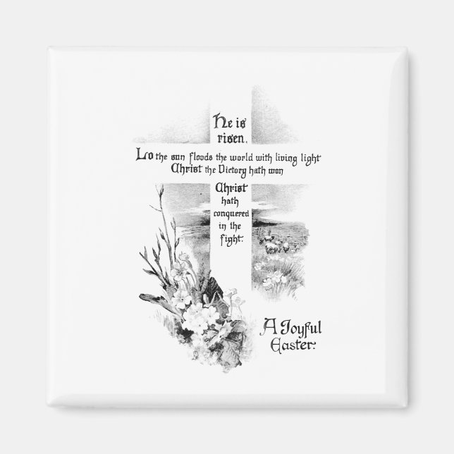 Imán Se Levanta La Vieja Pascua Cristiana (Frente)