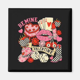 Imán Sé Mi San Valentín Retro Coquette Howdy Western Va