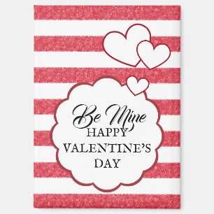 Imán Sé Mía Feliz Día de San Valentín Corazón Tizas Ray