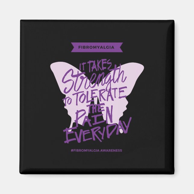 Imán Se Necesita Fuerza Para Tolerar El Dolor Cada Día (Frente)