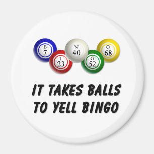 Imán Se Necesitan Bolas Para Gritar Bingo