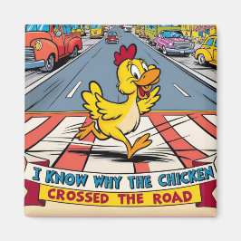 Imán Sé Por Qué El Pollo Cruzó El Camino