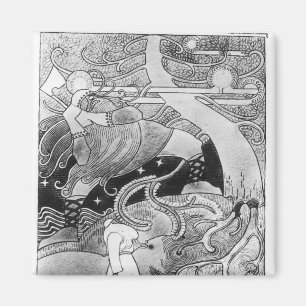 Imán Se tala el roble enorme