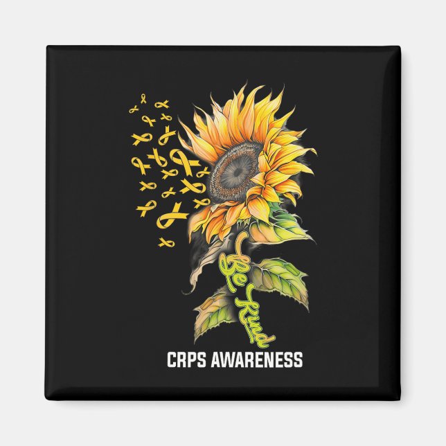Imán Sea amable con los CRPS de girasol (Frente)