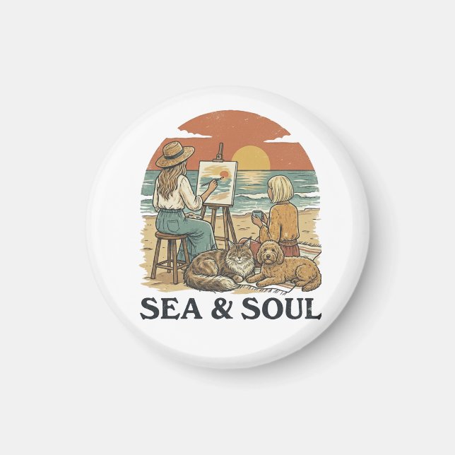 Imán Sea and Soul Dream (Frente)