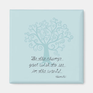 Imán Sea el árbol del cambio