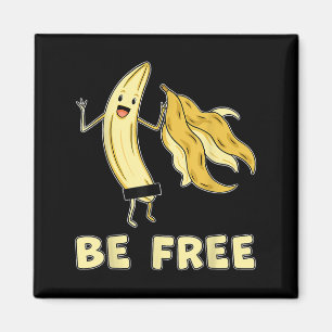 Imán Sea Gratis Gratuito Banana Gráfica Fruta Lover Lib