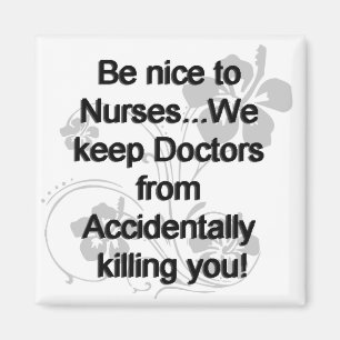 Imán Sea Niza a las enfermeras