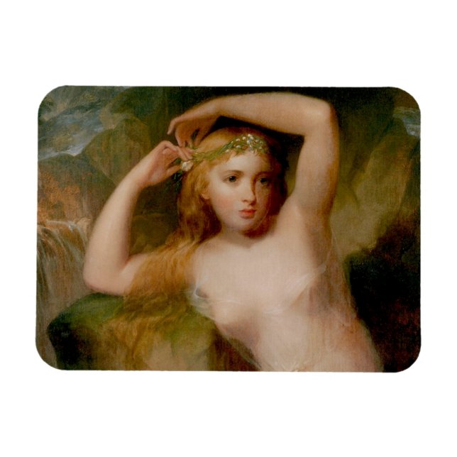 Imán Sea Nymph (por Thomas Sully) (Horizontal)