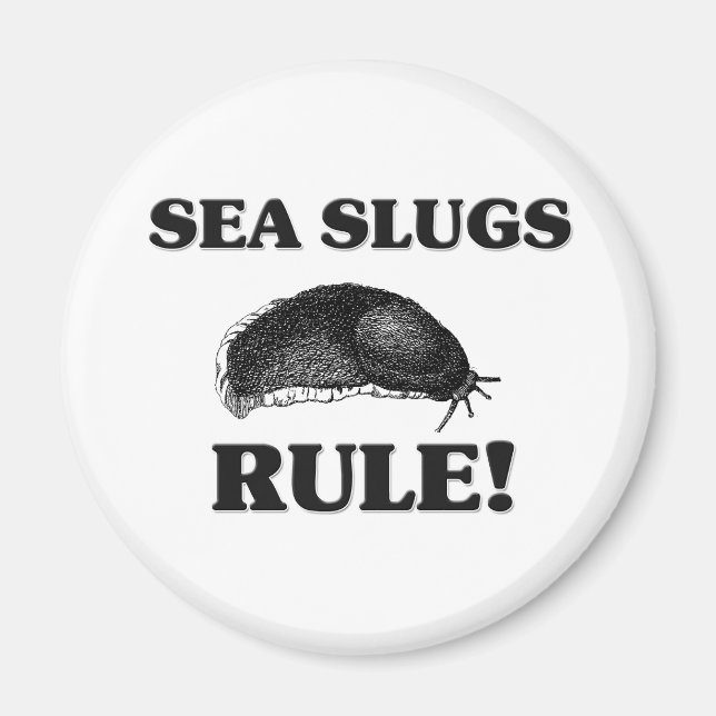 Imán ¡SEA SLUGS Regla! (Frente)