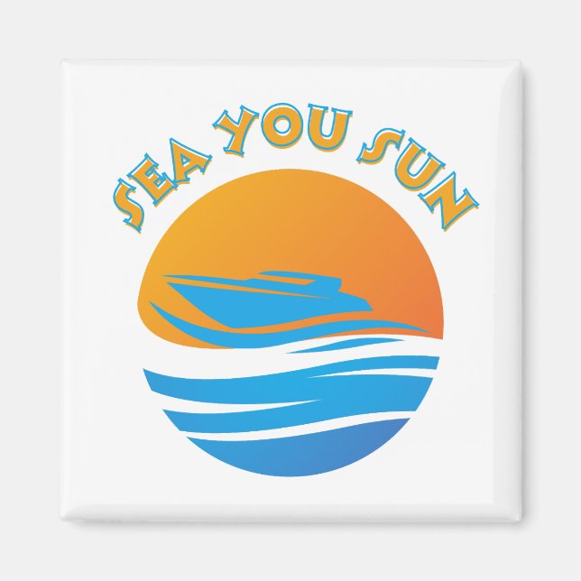 Imán Sea You Sun (Frente)