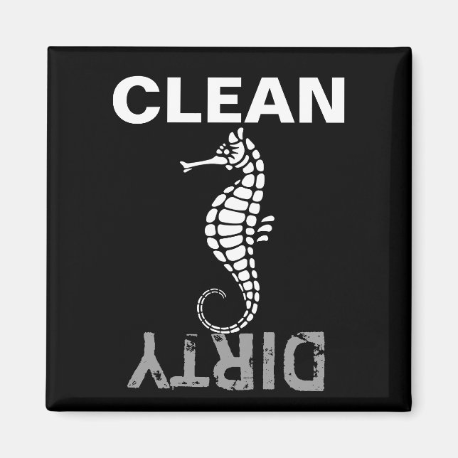 Imán Seahorse White (Frente)