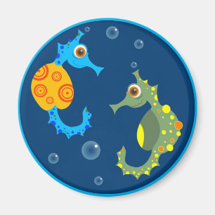 Imán Seahorses