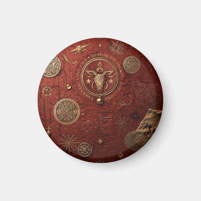 Imán Seal of the Hidden Order (Frente)