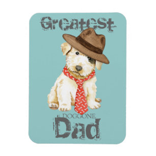 Imán Sealyham Terrier Dad Magnet
