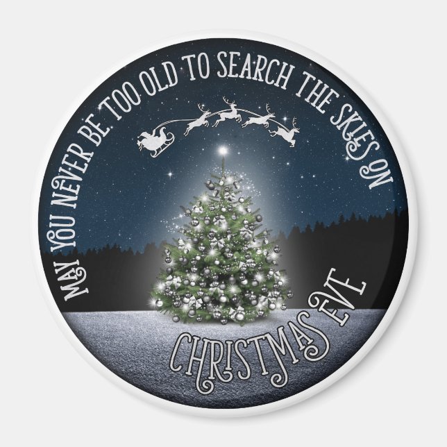 Imán Search the Skies on Christmas Eve (Frente)
