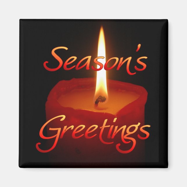 Imán Season's Greetings (Frente)