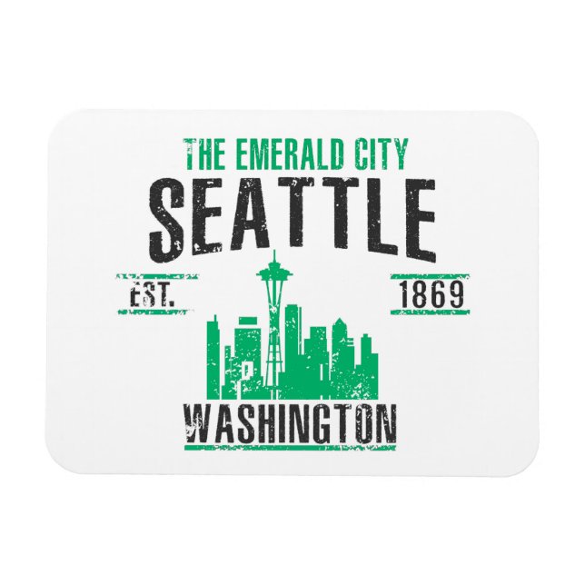 Imán Seattle (Horizontal)
