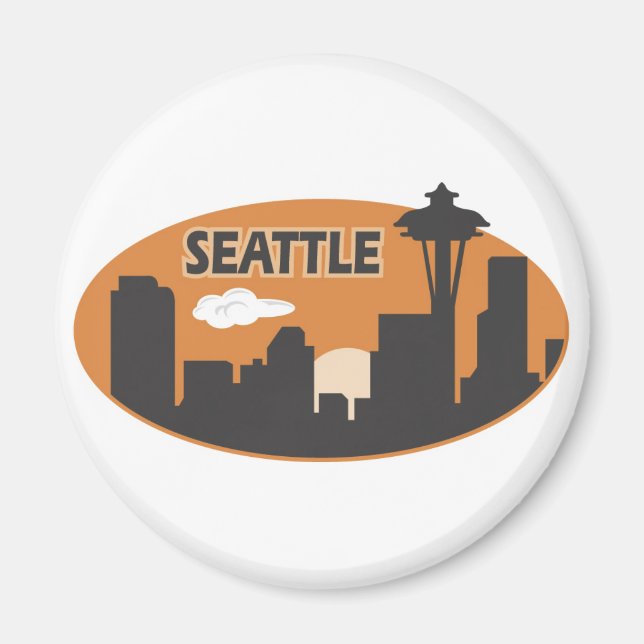 Imán Seattle City (Frente)
