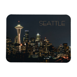 Imán Seattle de la noche