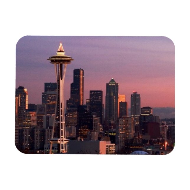 Imán Seattle del Parque Kerry. (Horizontal)