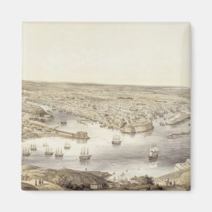 Imán Sebastopol en toda su gloria, 1848, grabado por