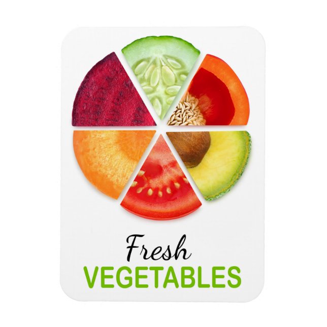 Imán Secciones vegetales (Vertical)